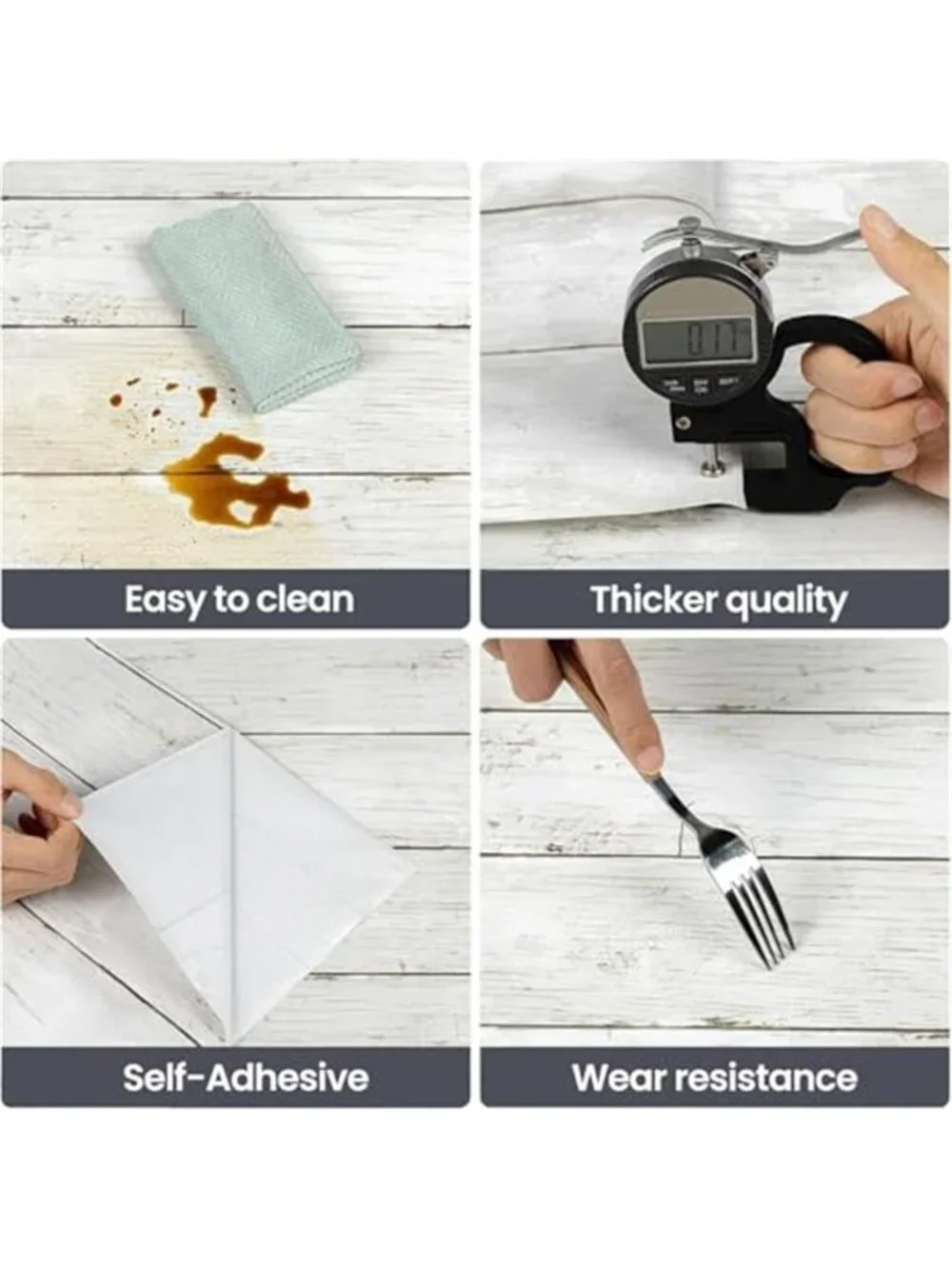 White Gray Wood Peel And Stick Wallpaper Shiplap Contact Paper Self Adhesive